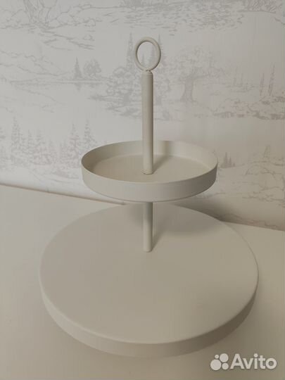 Подставка под десерты Икеа металл