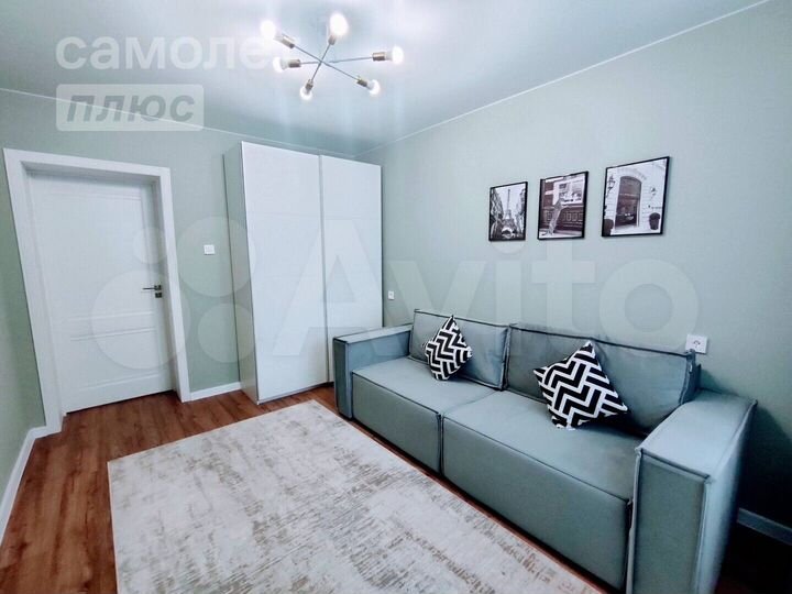 2-к. квартира, 53,1 м², 2/10 эт.
