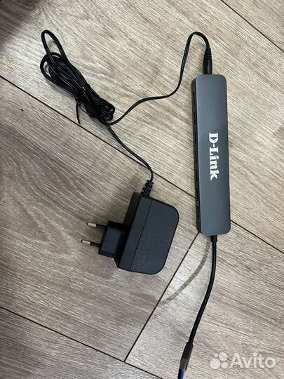 USB-концентратор D-Link DUB-1370/B1A, разъемов: 7