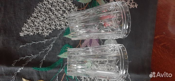 Стаканчики хрустальные