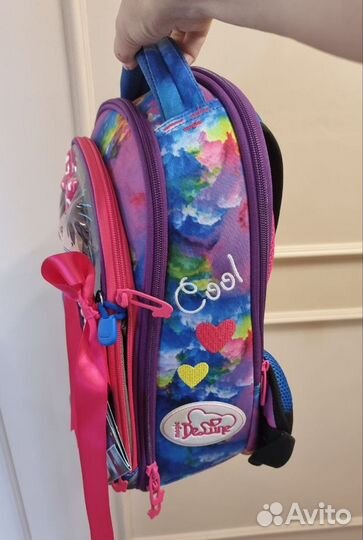 Ранец DeLune(ранец, пенал, мешок для обуви, мишка)