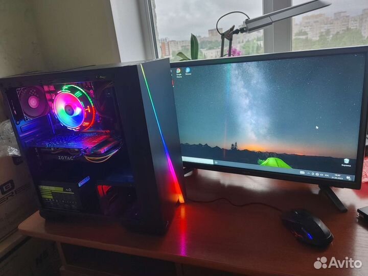Мощный игровой пк новый