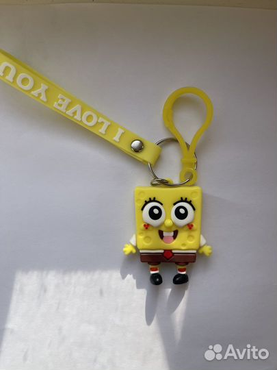 Брелок на ключи спанч боб