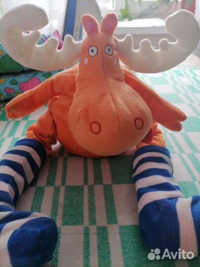 Мягкая игрушка икея барнслиг эльг лось