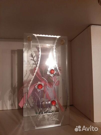 Ваза для цветов стекло