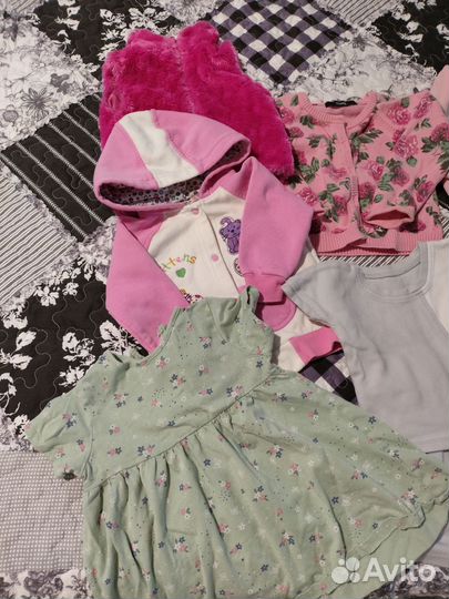 Детские вещи пакетом на девочку 86