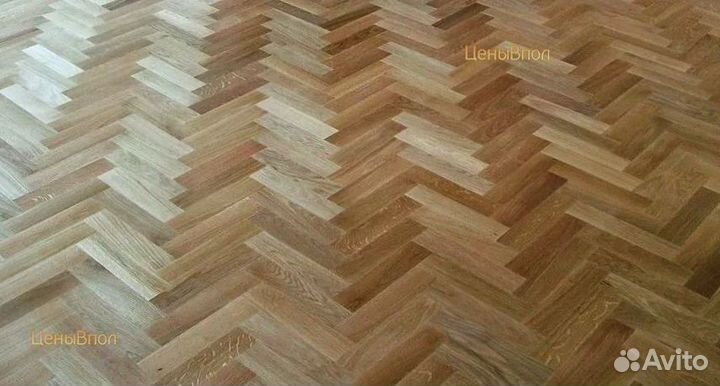 Паркет английская елочка
