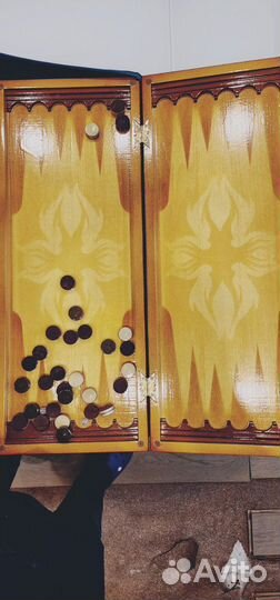 Нарды ручной работы