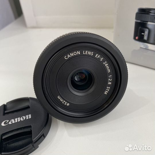 Объектив canon ef-s 24mm 2.8 stm