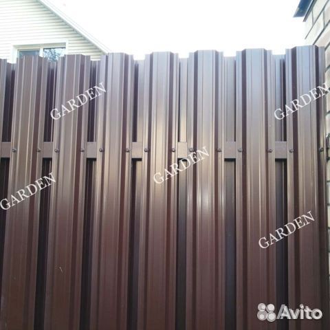 Евроштакетник железный штакетник