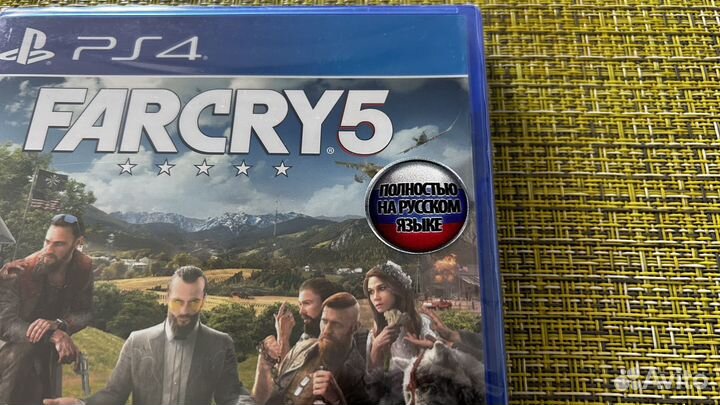 Far cry 5 ps4 Новый диск