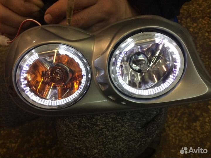 Противотуманные фары Мitsubishi Strada G-wagon