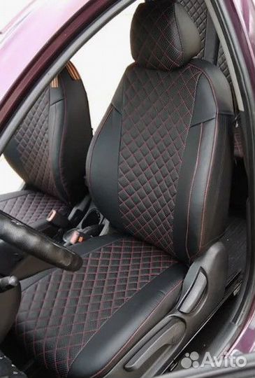 Чехлы автомобильные экокожа Kia Picanto 3