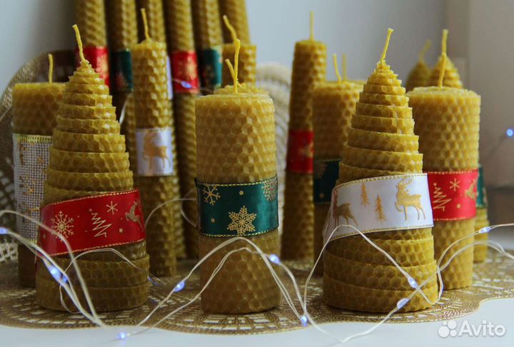 Свечи из натуральной вощины