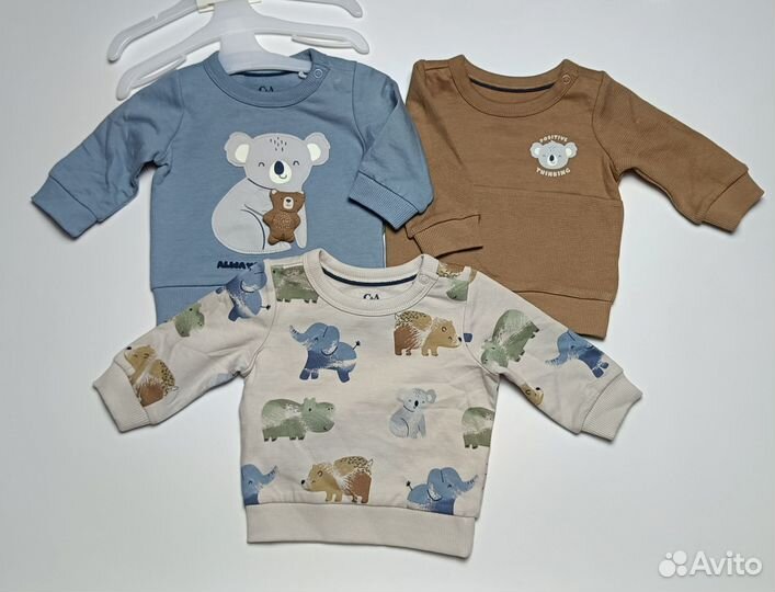 Кофта свитшот на мальчика 62 C&A