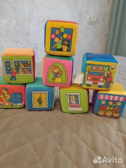 Мягкие кубики