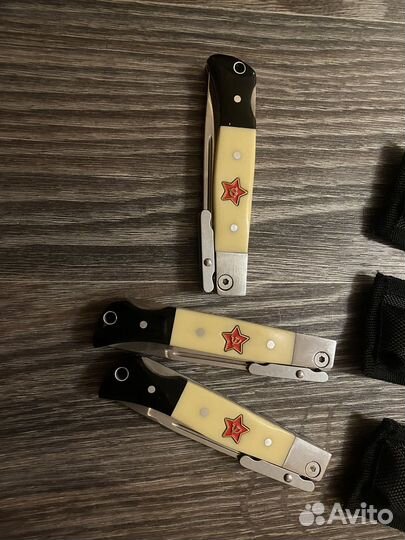 Нож финка нквд складная