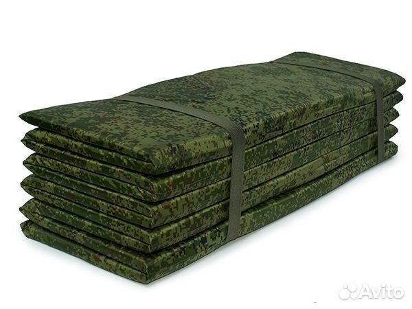 Коврик каремат туристический складной (цифра,мох)