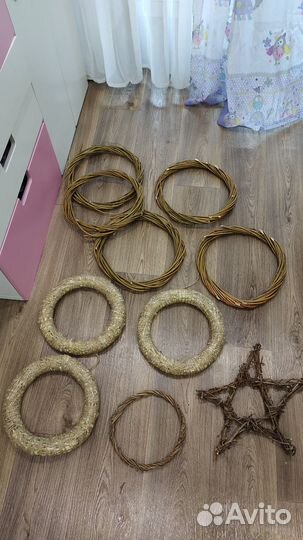 Основа для венка новогоднего