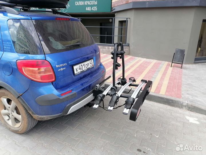 Крепёж для велосипедов на фаркоп, автобокс, прицеп