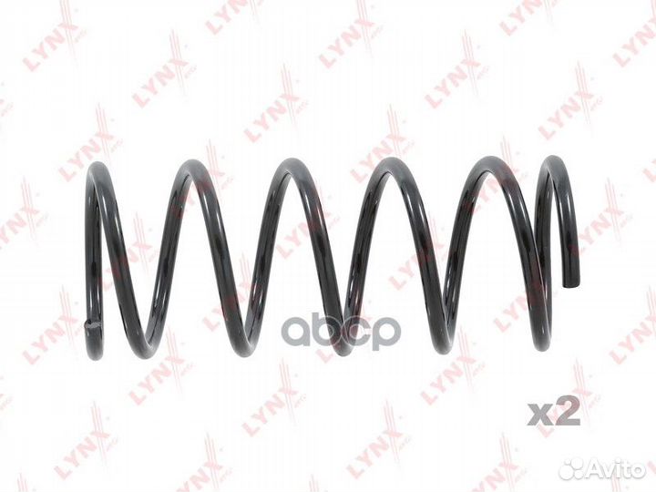 Пружина подвески перед прав/лев ;KIA picanto