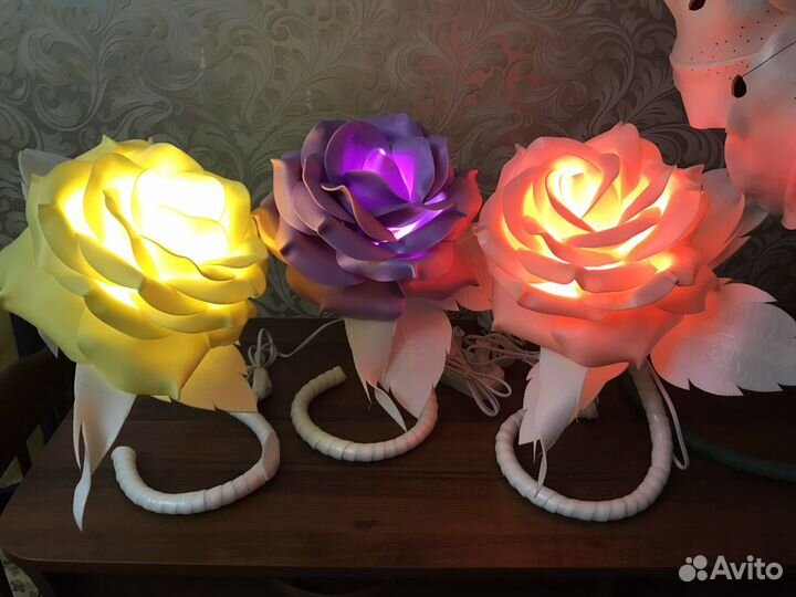 Светильники Роза- Ночник