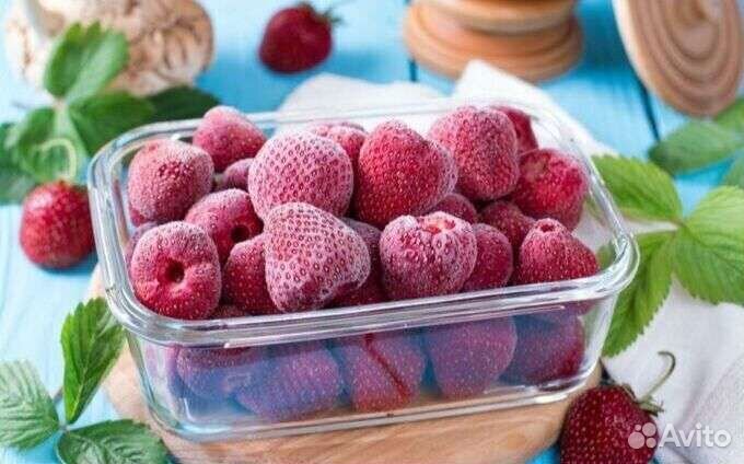 Клубника шоковой заморозки