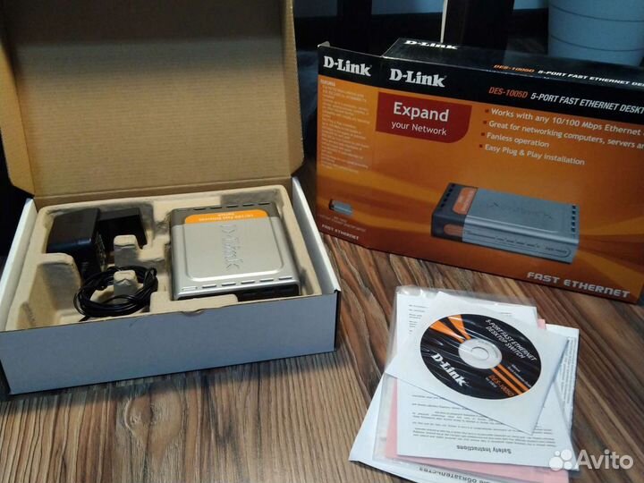 DES-1005D 5-port switch