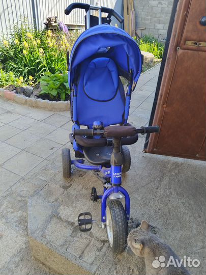 Велосипед с ручкой