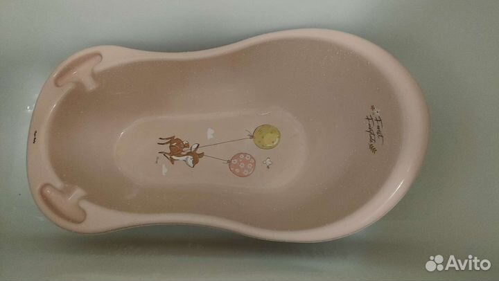 Ванночка для купания с горкой