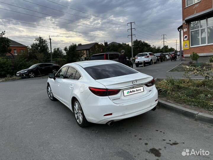 Mazda 6 2.5 AT, 2014, 191 000 км