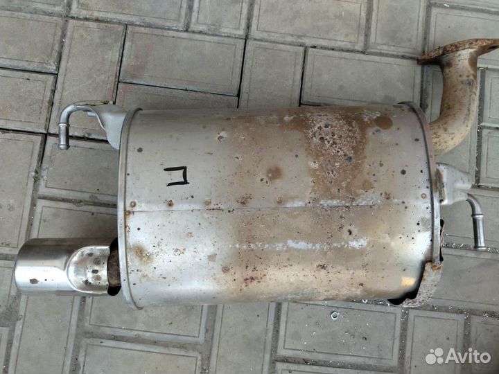 Глушитель mazda 6 gh