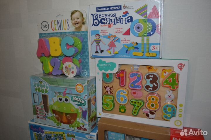 Новые фирменные развивающие игрушки