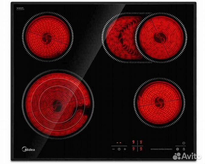 Электрическая варочная панель Midea mch64767f