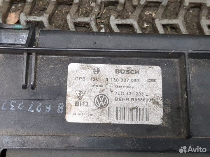 Вентилятор радиатора Volkswagen Touareg, 2008