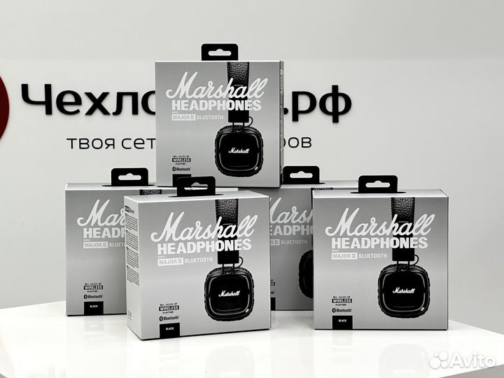Наушники Marshall Major 2 Bluetooth Black
