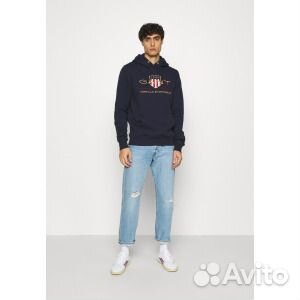 Худи gant, синий