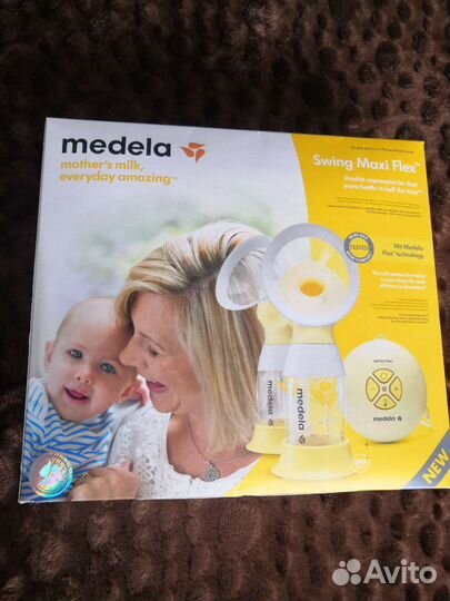 Молокоотсос medela swing maxi flex