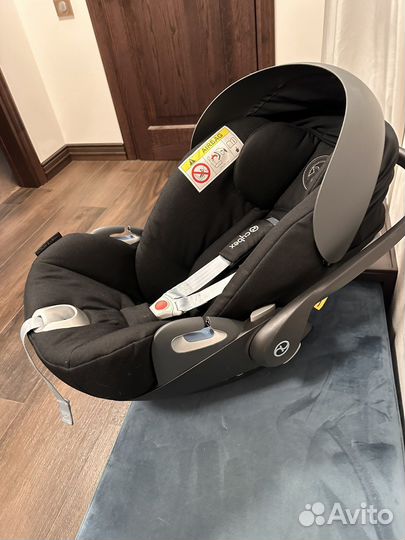 Автокресло Cybex cloud z i size deep black plus