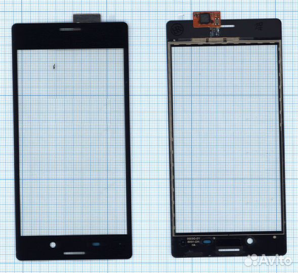 Тачскрин Sony Xperia M4 Aqua черный