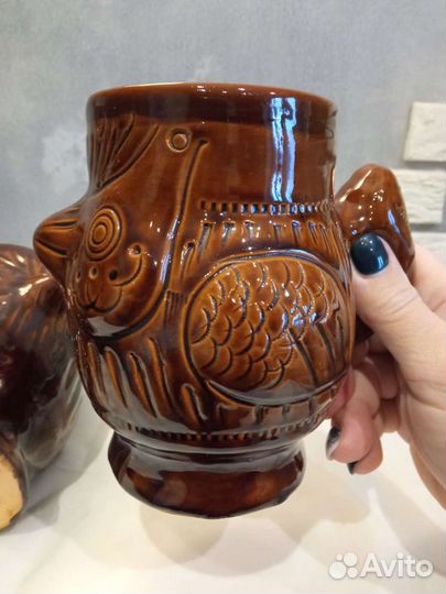 Кружка керамическая Сова