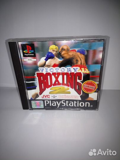 Victory Boxing 2 для PS1 (PAL) Лицензия