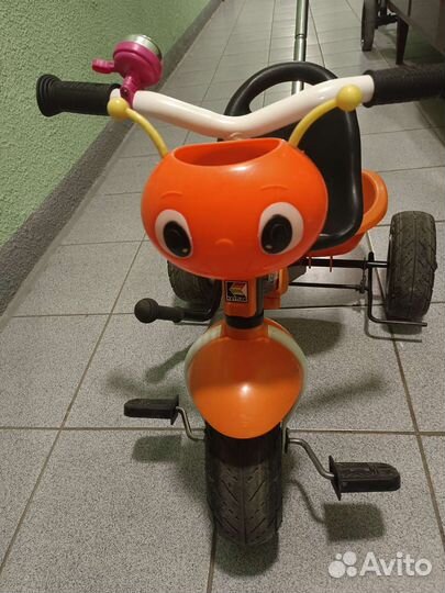 Детский велосипед с ручкой kettler