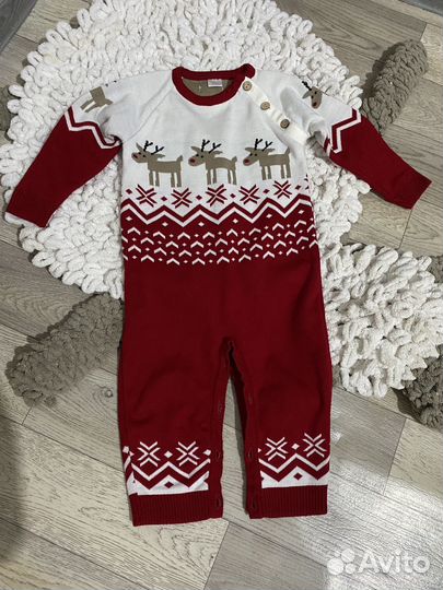 Комбинезон новогодний 92