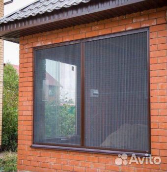 Москитные сетки плиссе на окна и двери