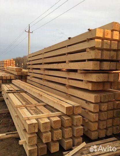 Брусок сухой строганный сорт ав 40*40