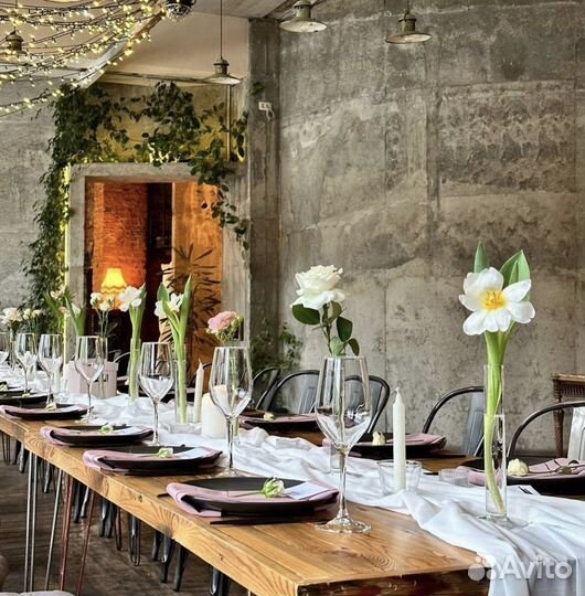 Декор свадеб мероприятий пространств