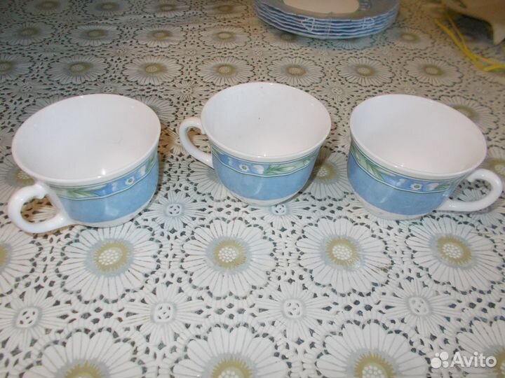 Кофейный/чайный сервиз 18 предметов