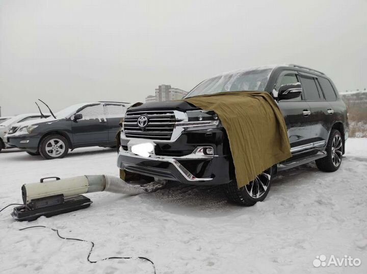 Отогрев авто