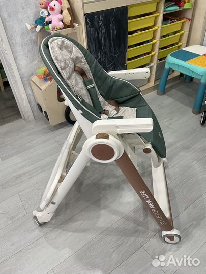 Стульчик для кормления happy baby berny v2